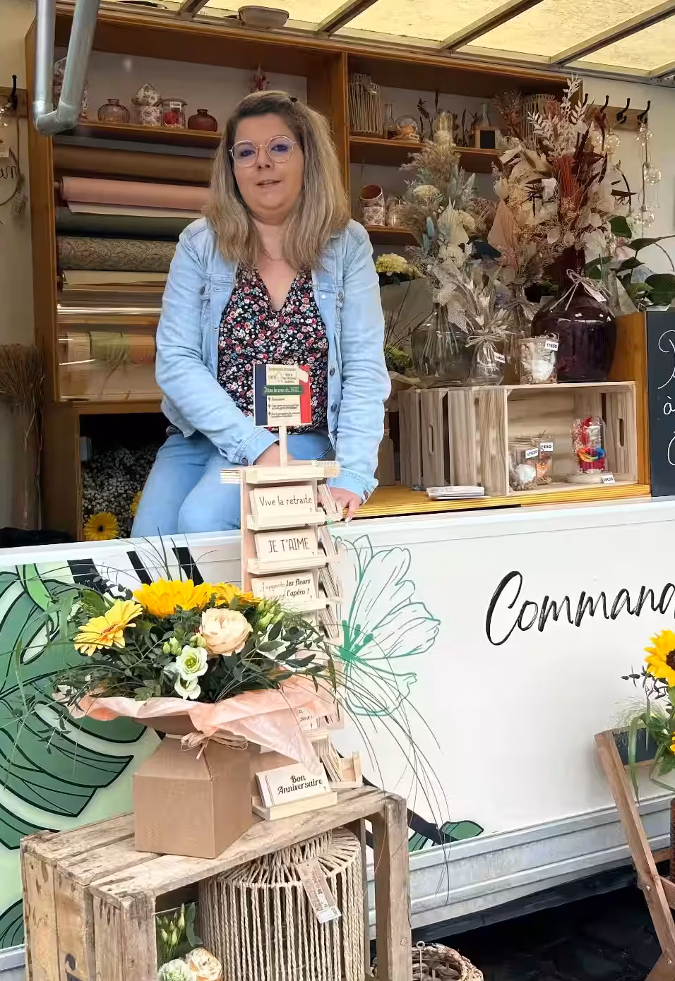 Mathilde vernisse fleuriste digoin chassenard bouquet fleurs